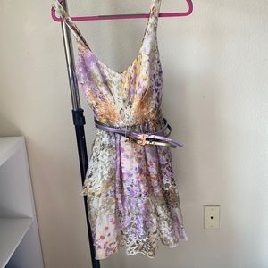 ABS by Allen Schwartz Watercolor Dress Size 6